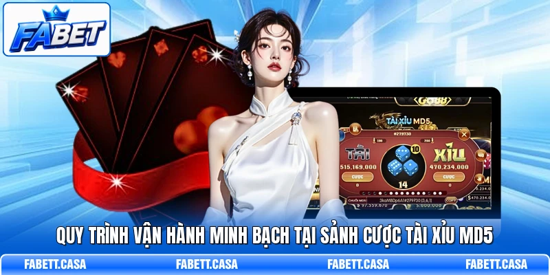 Quy trình vận hành minh bạch tại sảnh cược Tài Xỉu MD5